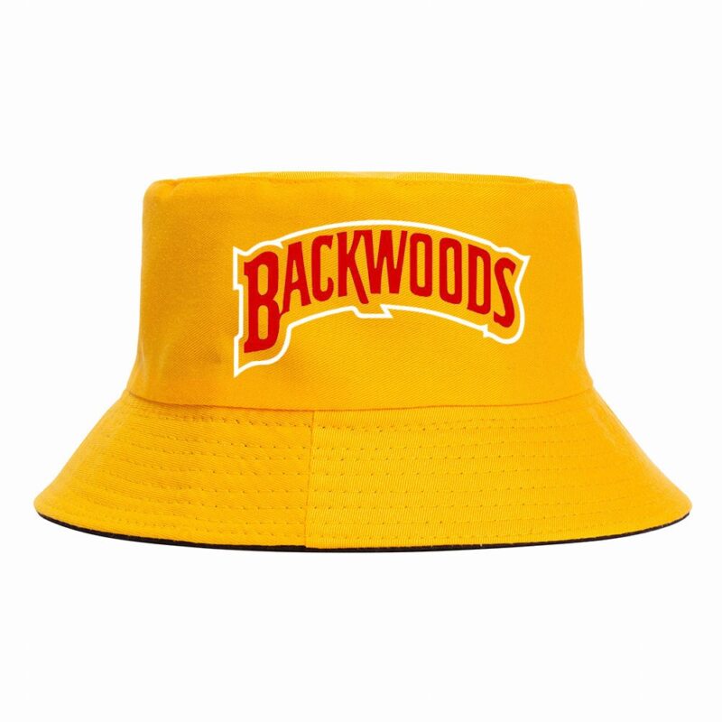 Backwoods Letter Print Fisherman's Hat Sun Hat Lovers' Hat
