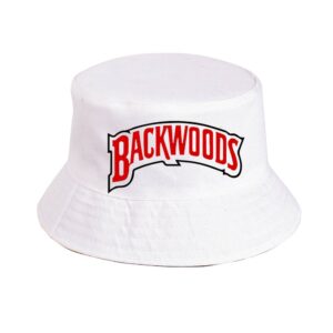 Backwoods Letter Print Fisherman's Hat Sun Hat Lovers' Hat