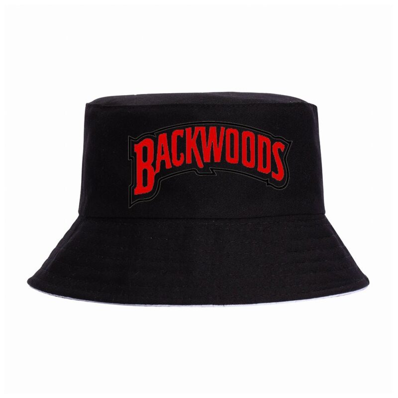 Backwoods Letter Print Fisherman's Hat Sun Hat Lovers' Hat