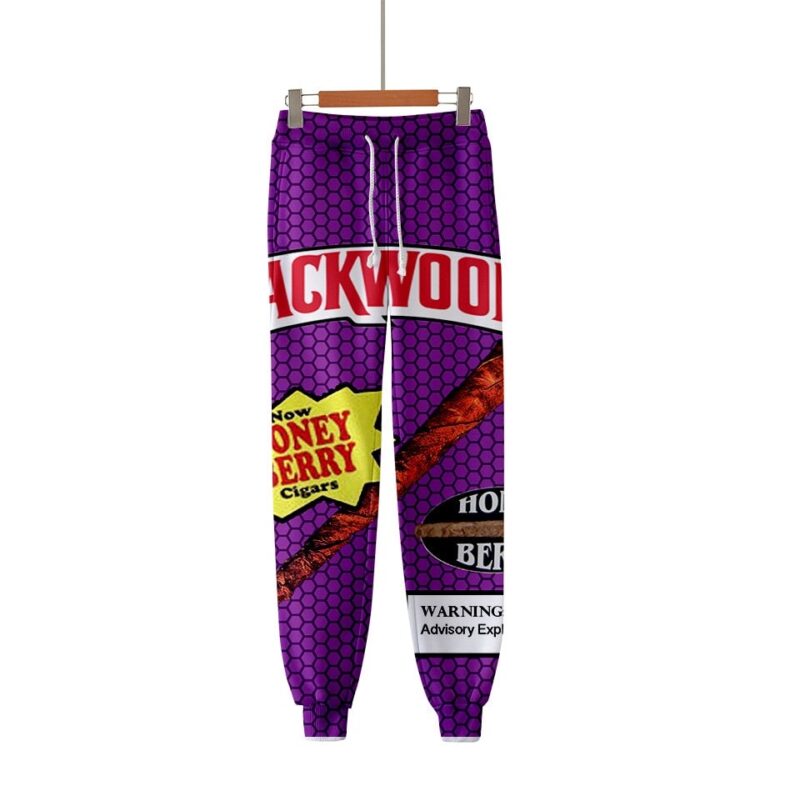Backwoods Pants Men/Women Casual Trousers Hip Hop Sweatpants Streetwear Funny Clothing Pantalon Homme