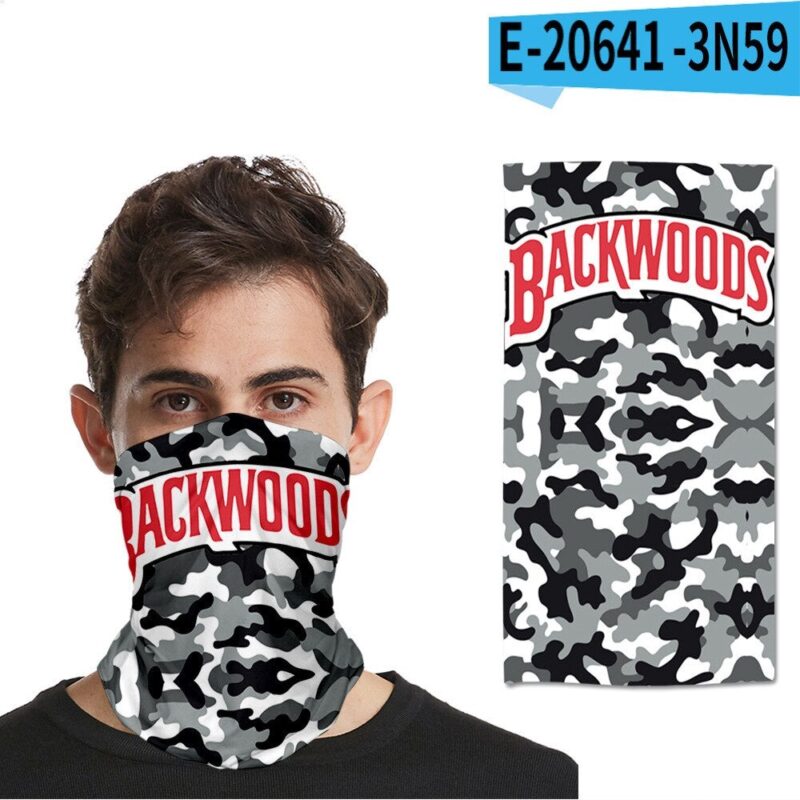 3D BACKWOODS Cigar Magic Turban Mask Face Towel Fashion Outdoor Mask Scarves Seamless Hairband Head Scarf Bandana Neck Cover
