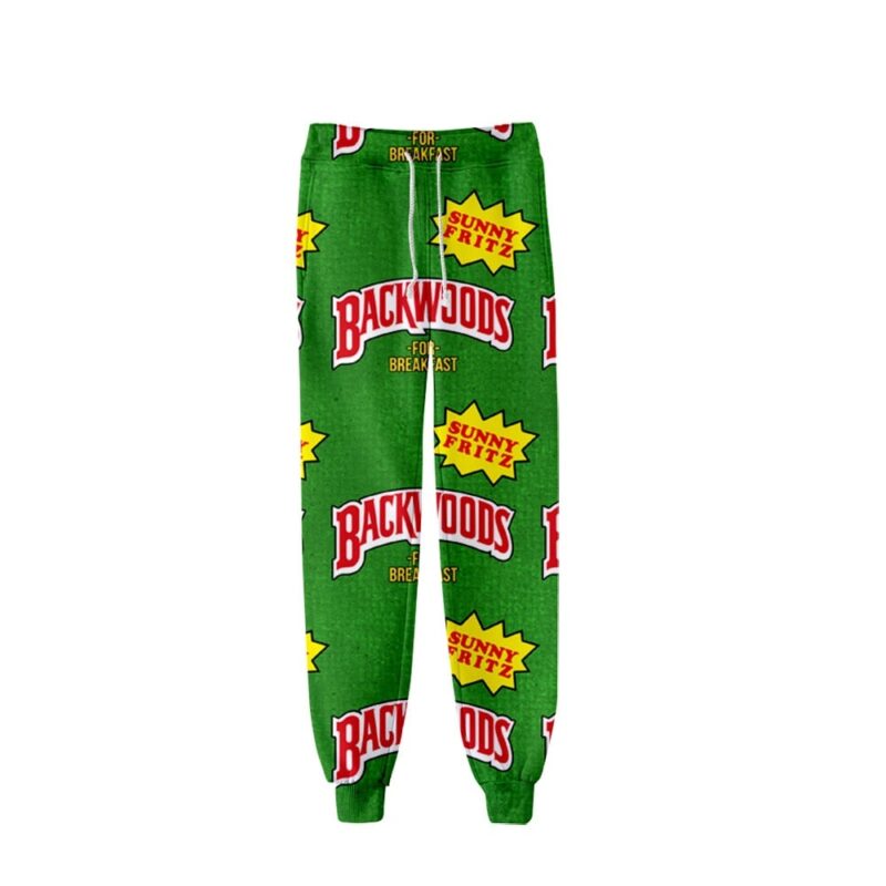 Backwoods Pants Men/Women Casual Trousers Hip Hop Sweatpants Streetwear Funny Clothing Pantalon Homme