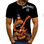 O-Neck T-shirt Casual Breathable Men's Tops tee Fashion 3D Print T-shirt Alphabet Men Short Sleeve
