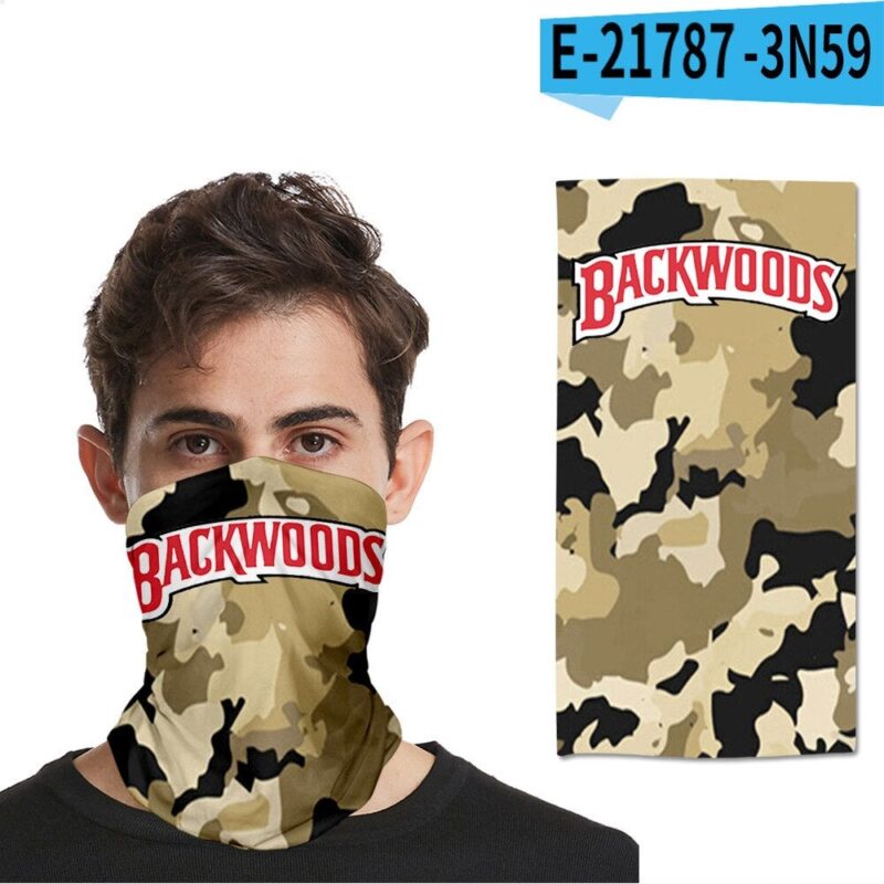 3D BACKWOODS Cigar Magic Turban Mask Face Towel Fashion Outdoor Mask Scarves Seamless Hairband Head Scarf Bandana Neck Cover