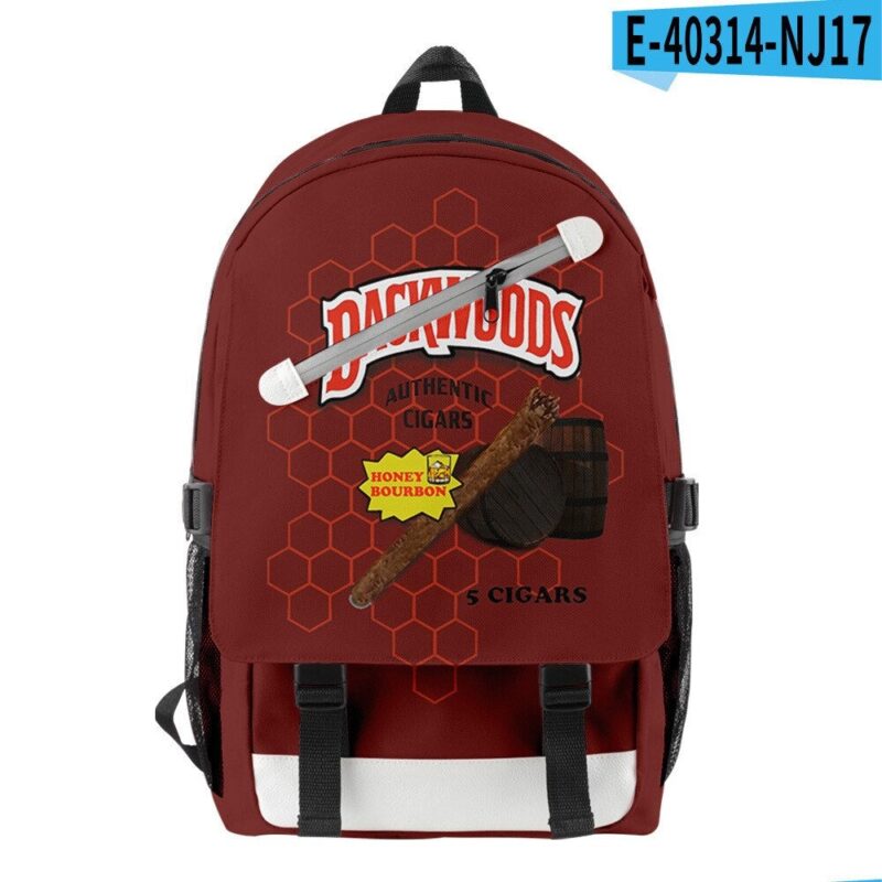 Backwoods Backpack Casual Student School 3d Printed Backwoods Bookbag