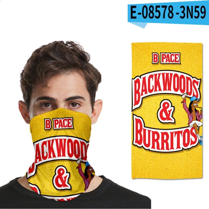 3D BACKWOODS Cigar Magic Turban Mask Face Towel Fashion Outdoor Mask Scarves Seamless Hairband Head Scarf Bandana Neck Cover