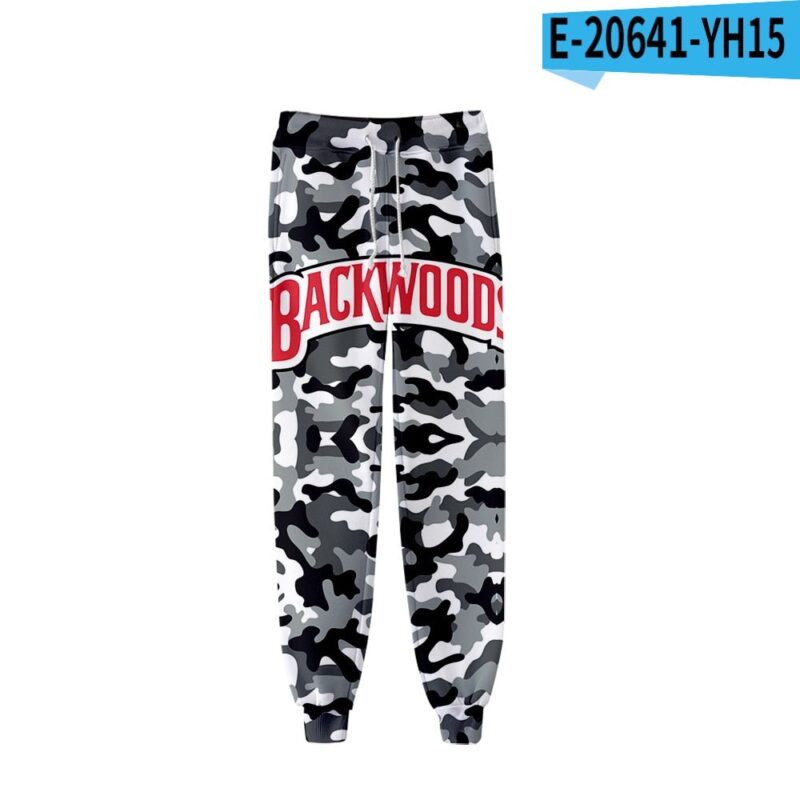 Backwoods Pants Men/Women Casual Trousers Hip Hop Sweatpants Streetwear Funny Clothing Pantalon Homme