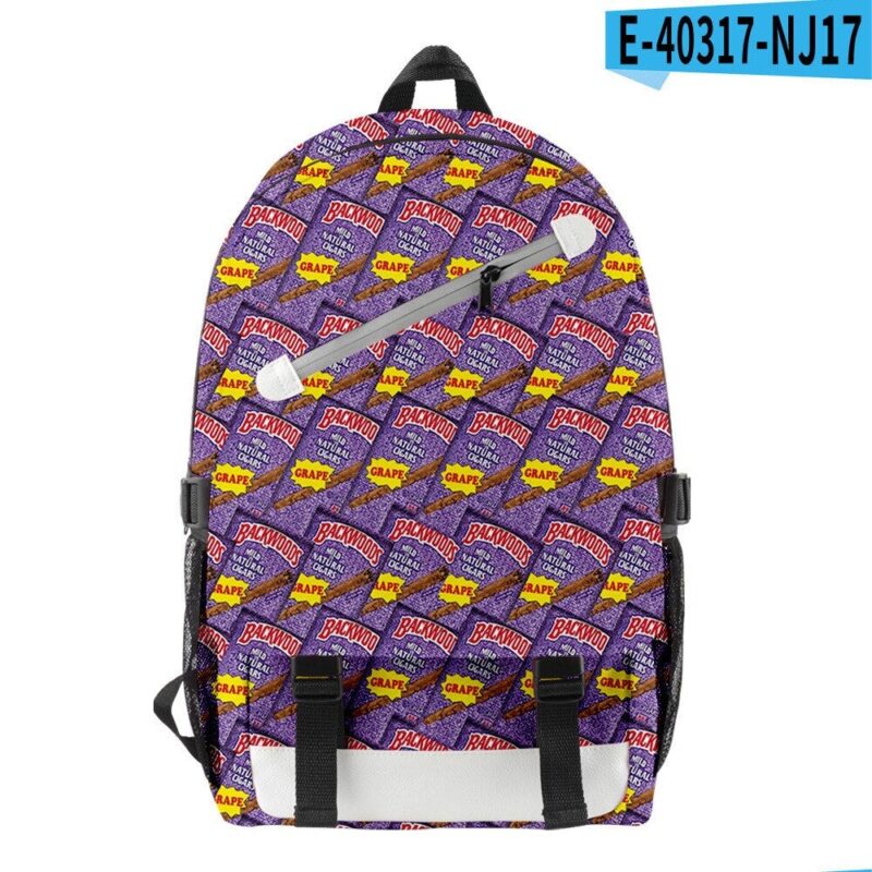 Backwoods Backpack Casual Student School 3d Printed Backwoods Bookbag