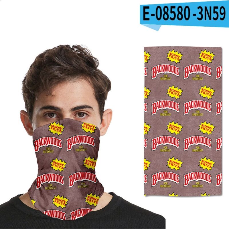 3D BACKWOODS Cigar Magic Turban Mask Face Towel Fashion Outdoor Mask Scarves Seamless Hairband Head Scarf Bandana Neck Cover