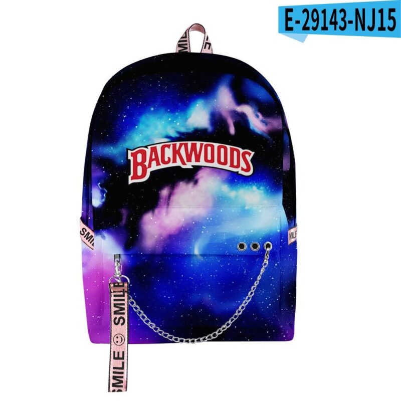 Backwoods Cigar Starry Sky Fashion 3D Cool And Simple Backpack