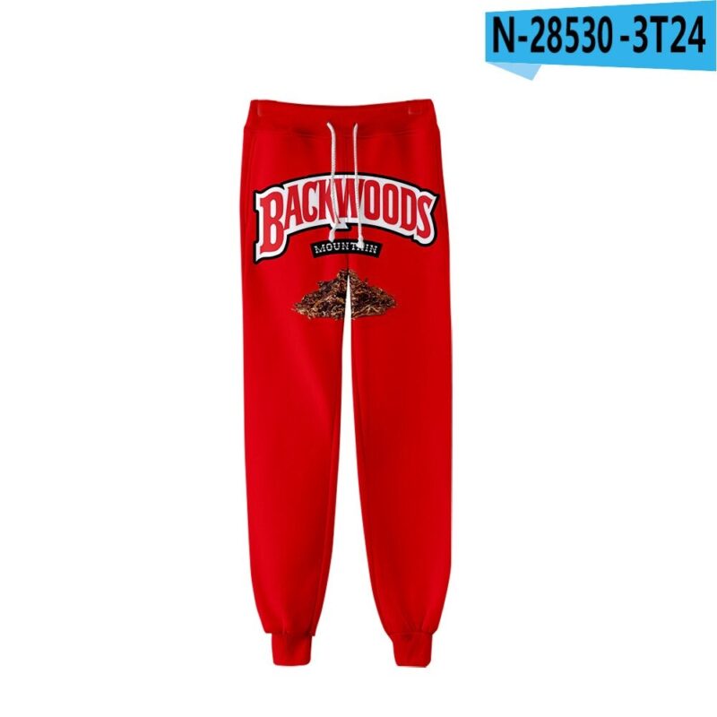 Backwoods Sweatpants Men Women 3d Print Fashion Hip Hop Sport Jogger Harem Pant Casual Long Loose Cool 3D Trousers Fitness Pants