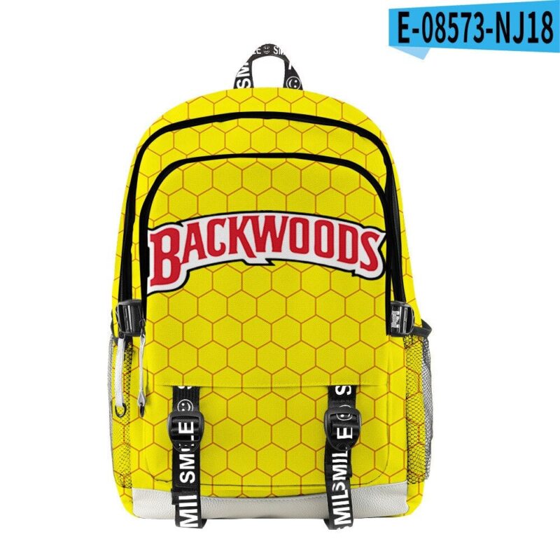 Backwoods 3d Printed Backpack School Student Casual Book Backpack Laptop Bag