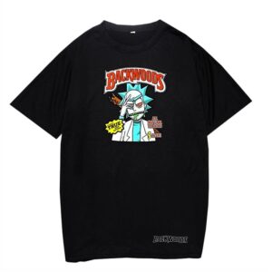 Backwoods Printed Student Sport Hipster Cool Styles Summer Short Sleeve T-shirt for Men Size XS-4XL