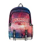 Backwoods Simple Multifunctional Backpack 3D Digital Color Printing Travel  School Bag