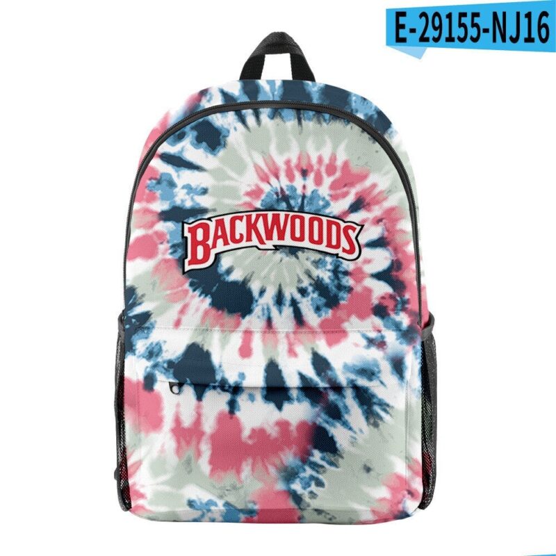 Backwoods  Printed Backpack School Student Casual Book Backpack Laptop Bag