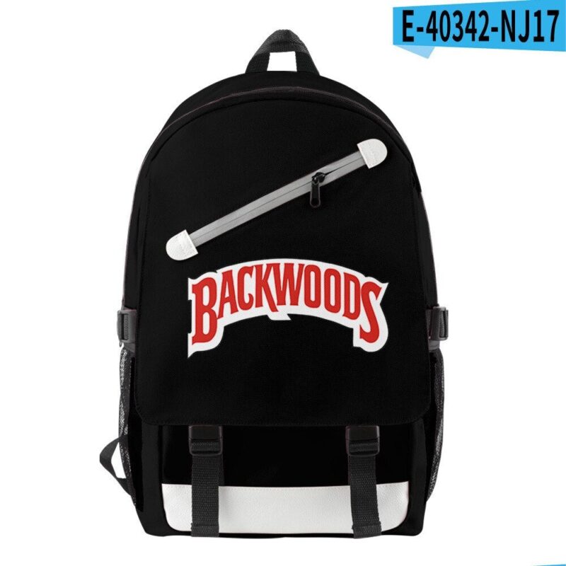Backwoods Backpack Casual Student School 3d Printed Backwoods Bookbag