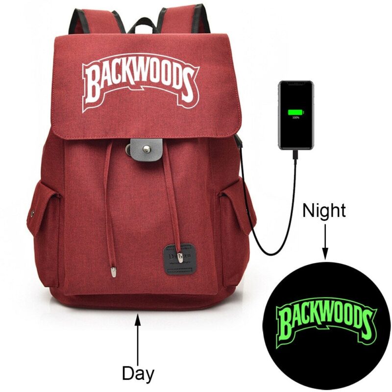 Backwoods Backpack Casual Men Backpack Nylon Laptop Backpack Teenager Boy Schoolbags School Backapck