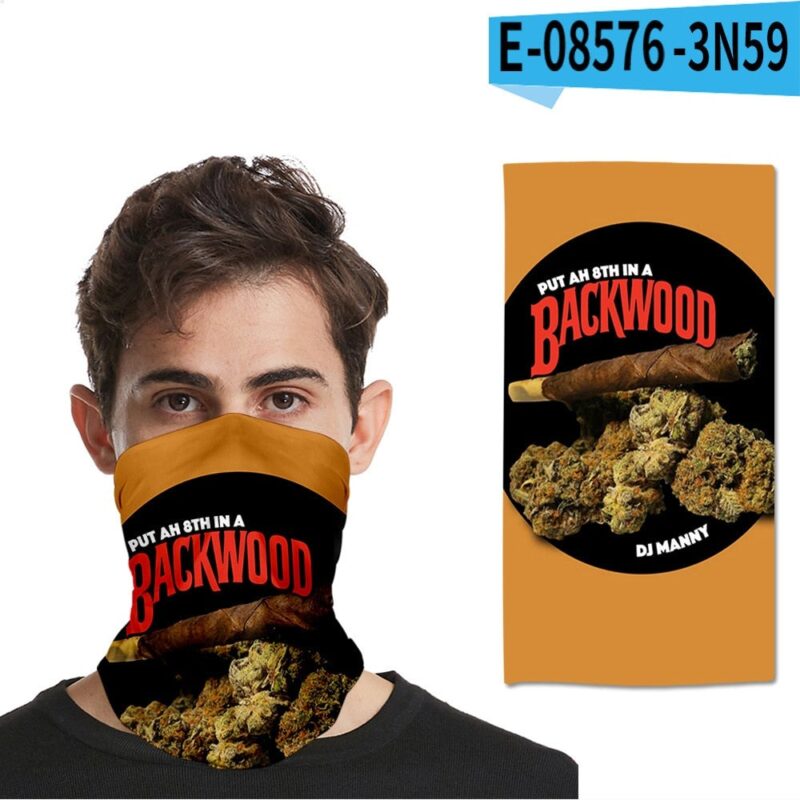 3D BACKWOODS Cigar Magic Turban Mask Face Towel Fashion Outdoor Mask Scarves Seamless Hairband Head Scarf Bandana Neck Cover