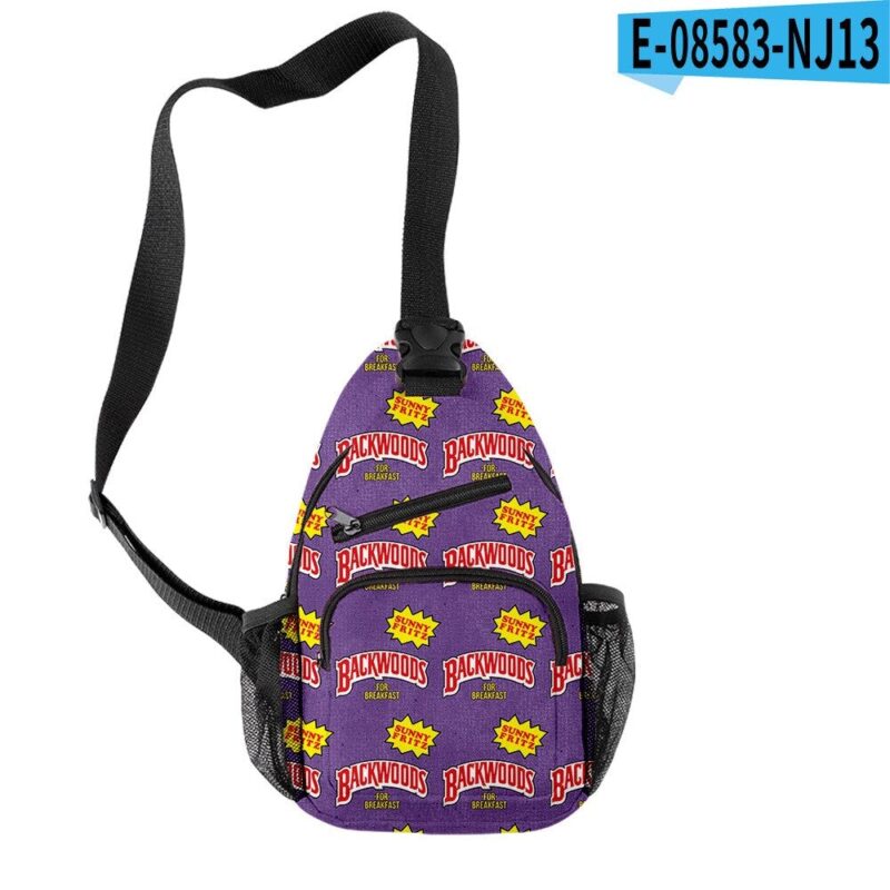 Backwoods Fashion Trend Single-Shoulder Bag Personalized Design Multi-Kinetic Energy Satchel
