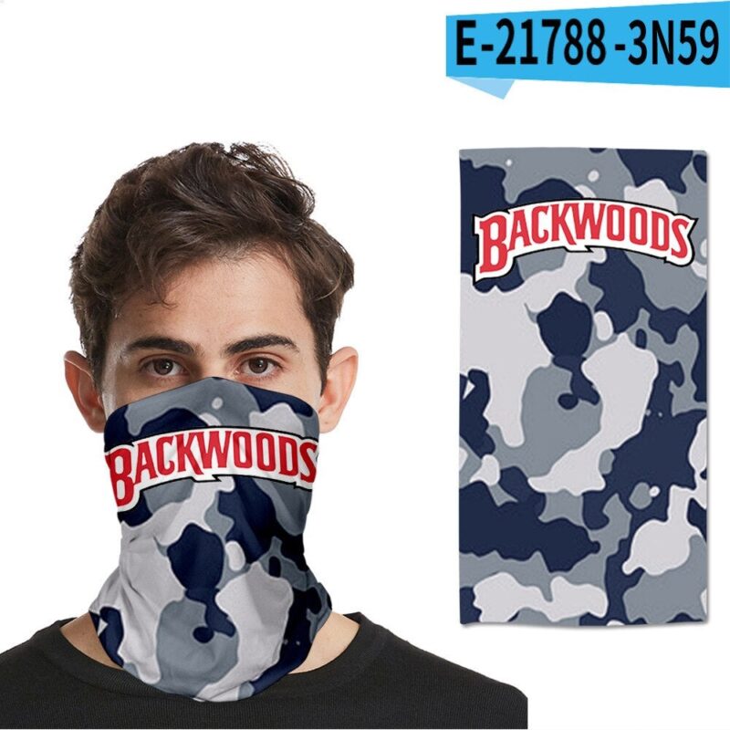 3D BACKWOODS Cigar Magic Turban Mask Face Towel Fashion Outdoor Mask Scarves Seamless Hairband Head Scarf Bandana Neck Cover