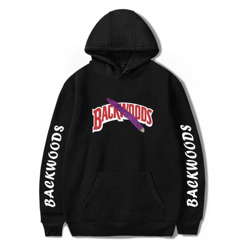 BACKWOODS Hoodie Sweatshirt Fashion Streetwear Hip Hop Pullover Hooded Jacket Casual Sportswear