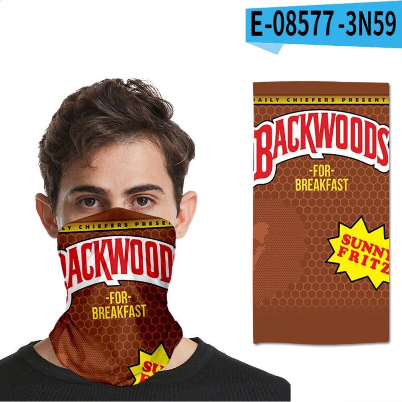 3D BACKWOODS Cigar Magic Turban Mask Face Towel Fashion Outdoor Mask Scarves Seamless Hairband Head Scarf Bandana Neck Cover