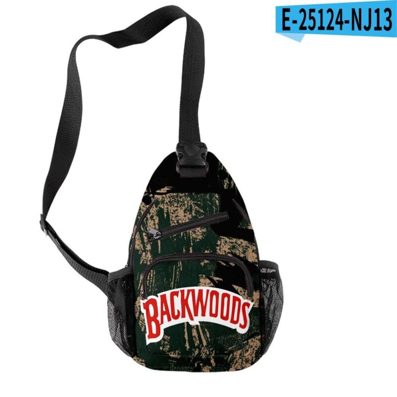 Backwoods Fashion Trend Single-Shoulder Bag Personalized Design Multi-Kinetic Energy Satchel