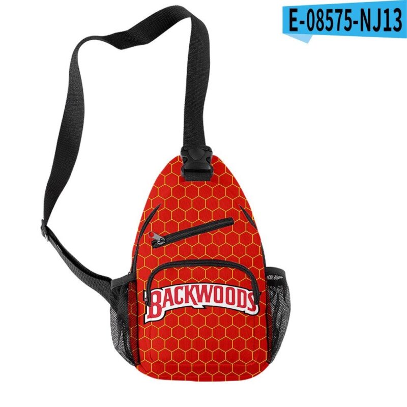 Backwoods Fashion Trend Single-Shoulder Bag Personalized Design Multi-Kinetic Energy Satchel