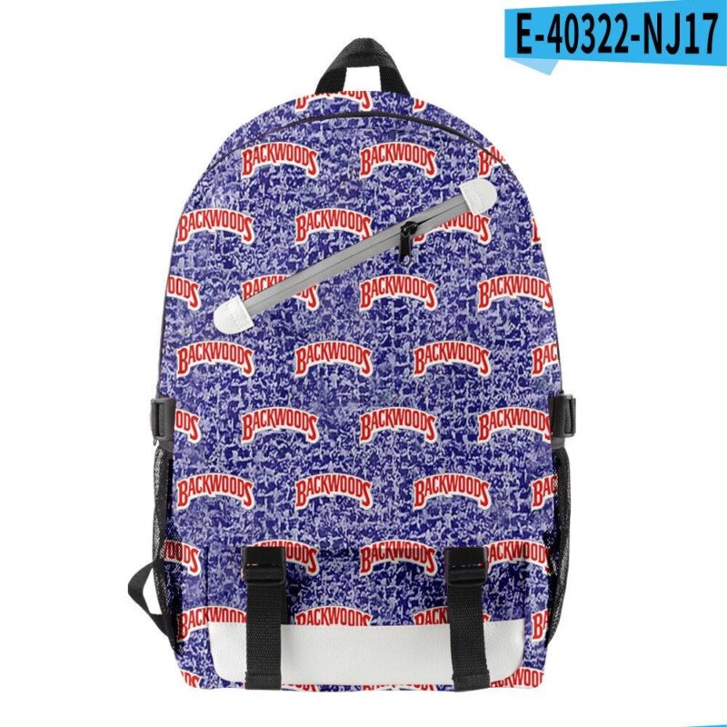 Backwoods Backpack Casual Student School 3d Printed Backwoods Bookbag