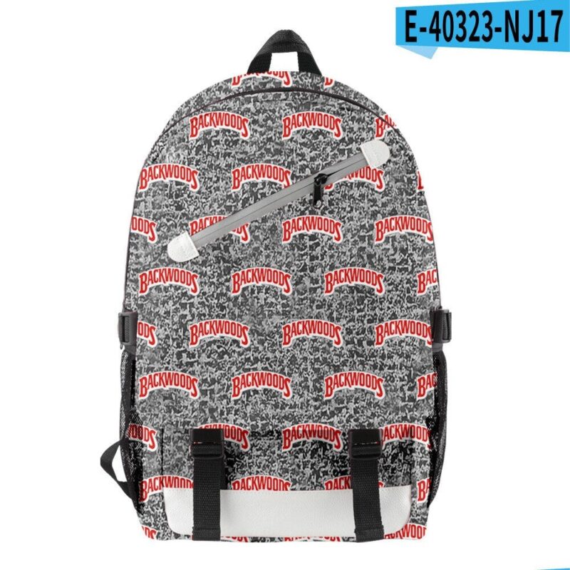 Backwoods Backpack Casual Student School 3d Printed Backwoods Bookbag
