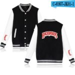 BACKWOODS Baseball Jacket Midlands Sweatshirt Warm Leisure Jacket Cotton High Quality BACKWOODS Smoke Coat Oversized Clothes