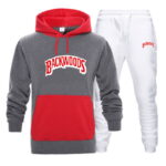 2020 NEW Streetwear Hoodie set Tracksuit Men Thermal Sportswear Sets Hoodies and Pants Suit Casual Sweatshirt Sport Suit