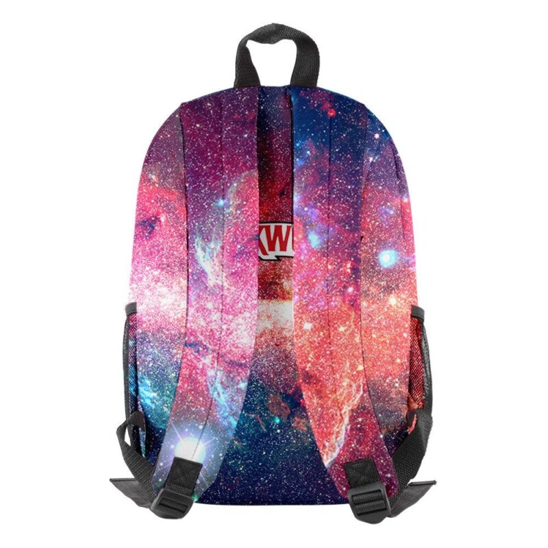 BACKWOODS Bag Cigar Starry Sky 3D Digital Color Printing Campus Student Backpack Laptop Bag Youth Casual Fashion Bag