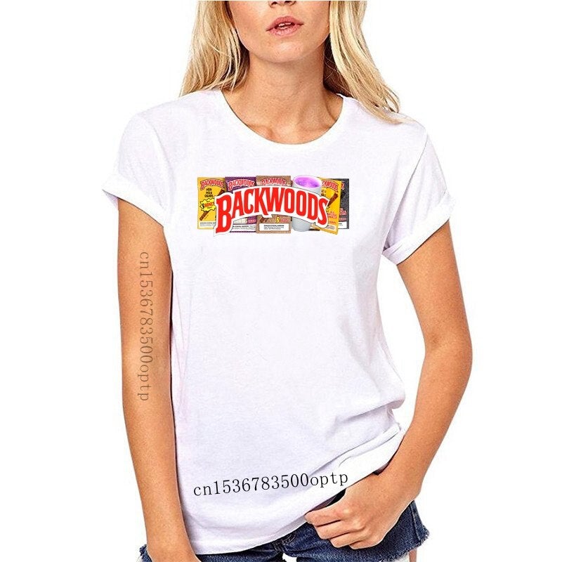 Women Backwoods T Shirt Hiphop Beach Printed T-Shirt