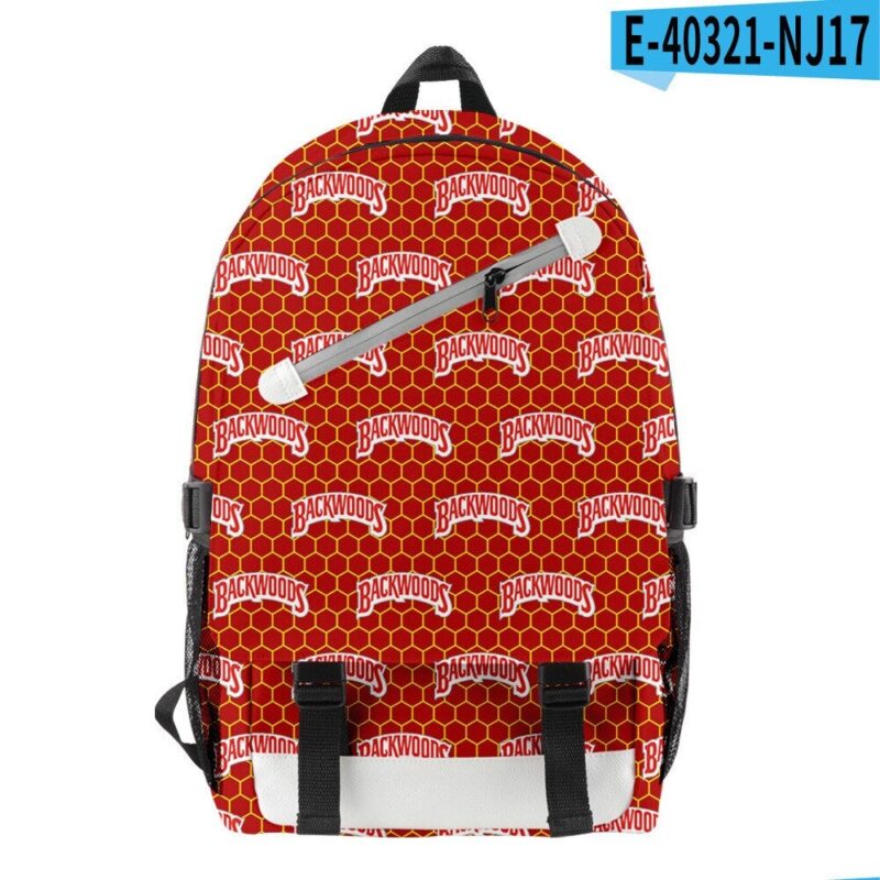 Backwoods Backpack Casual Student School 3d Printed Backwoods Bookbag