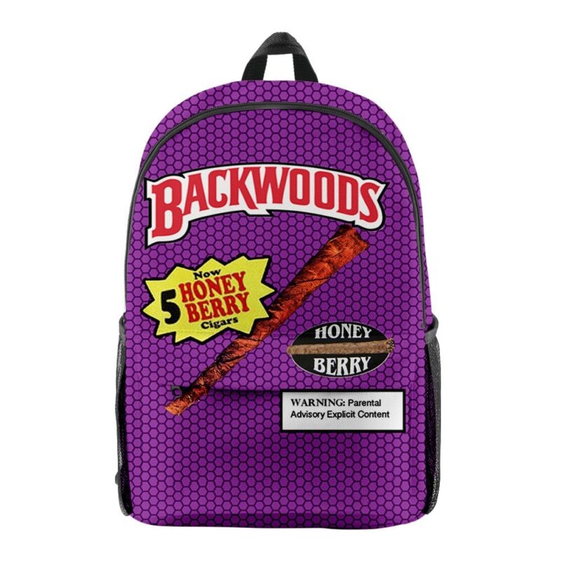 Backwoods Camouflage Backpack School Bags 3D Printed Oxford Waterproof Sports Backpacks