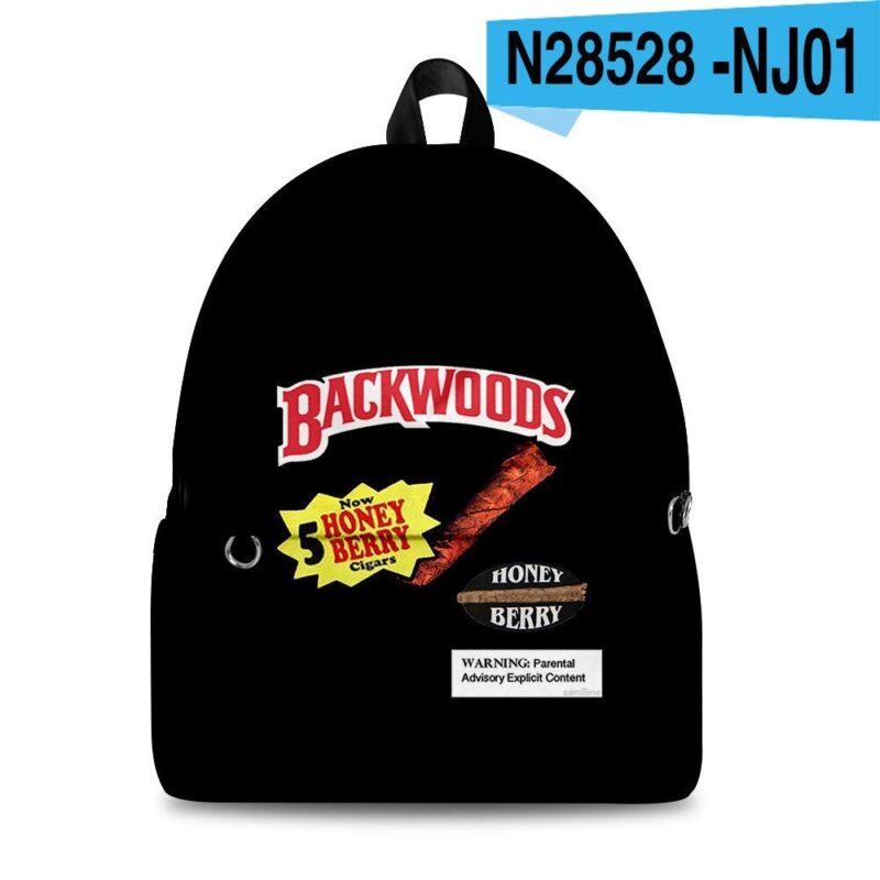 Backwoods Teenager Students School Bags Unisex Outside Travel Waterproof Oxford Casual Backpack