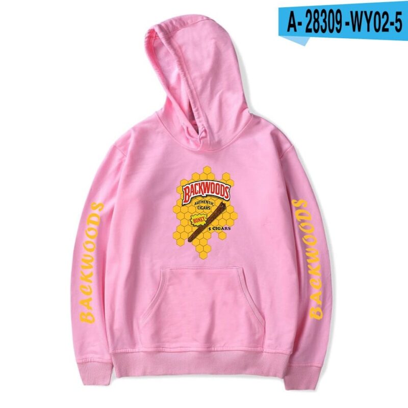 BACKWOODS Hoodie Sweatshirt Fashion Streetwear Hip Hop Pullover Hooded Jacket Casual Sportswear