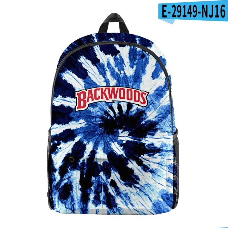 Backwoods  Printed Backpack School Student Casual Book Backpack Laptop Bag