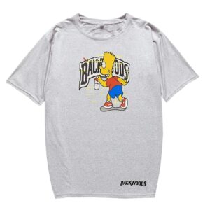 Backwoods Printed Student Sport Hipster Cool Styles Summer Short Sleeve T-shirt for Men Size XS-4XL