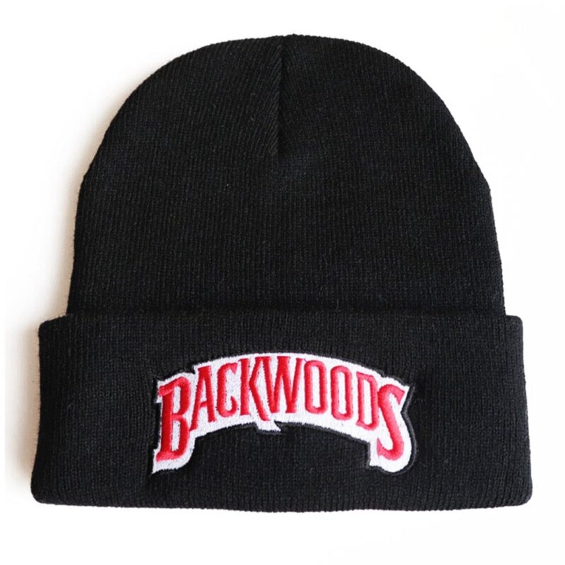 Backwoods Knitted Hat Beanies Lettering Cap Winter Hats Warm Hat Fashion Solid Hip-hop Beanie Hat Unisex Caps
