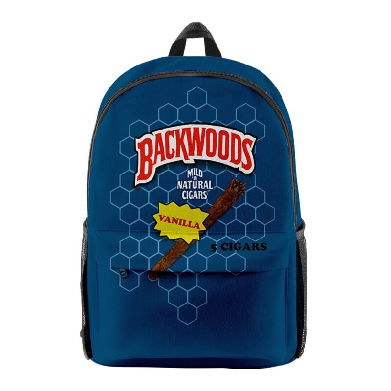 Backwoods Camouflage Backpack School Bags 3D Printed Oxford Waterproof Sports Backpacks