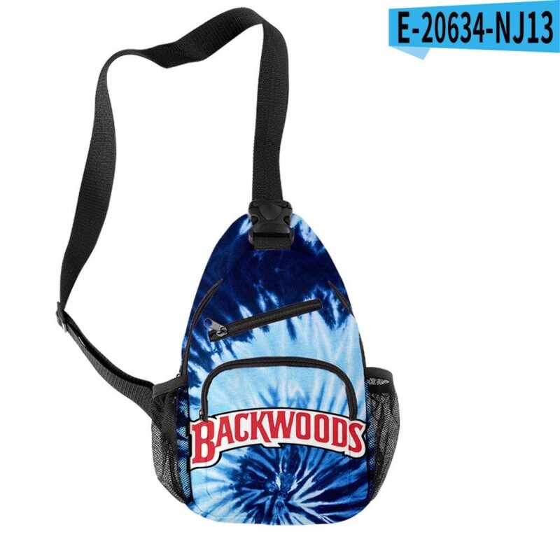 Backwoods Fashion Trend Single-Shoulder Bag Personalized Design Multi-Kinetic Energy Satchel