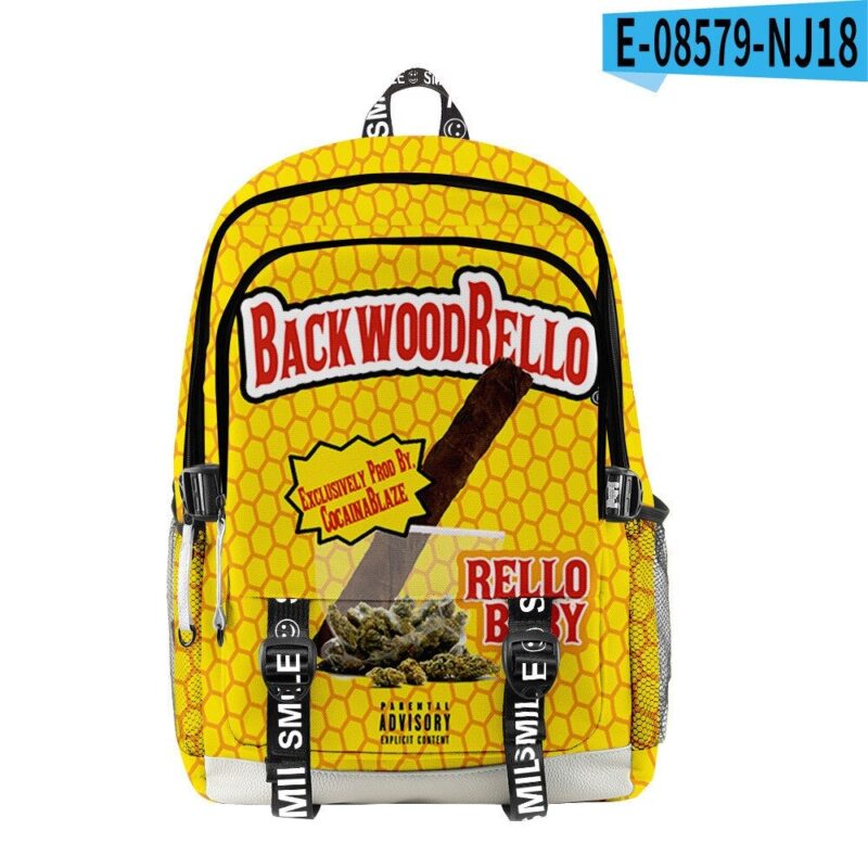 Backwoods 3d Printed Backpack School Student Casual Book Backpack Laptop Bag