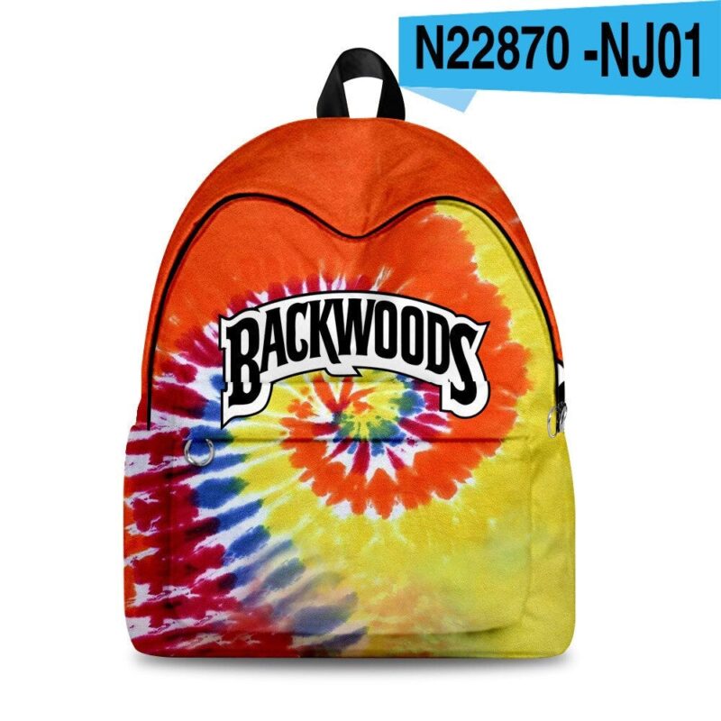 Backwoods Teenager Students School Bags Unisex Outside Travel Waterproof Oxford Casual Backpack