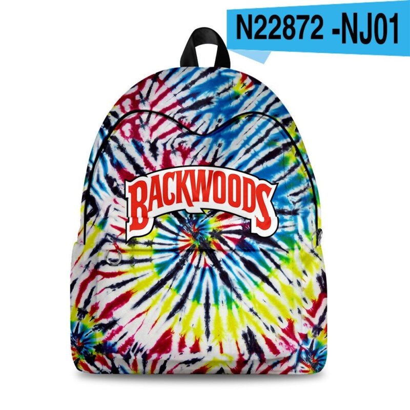 Backwoods Teenager Students School Bags Unisex Outside Travel Waterproof Oxford Casual Backpack