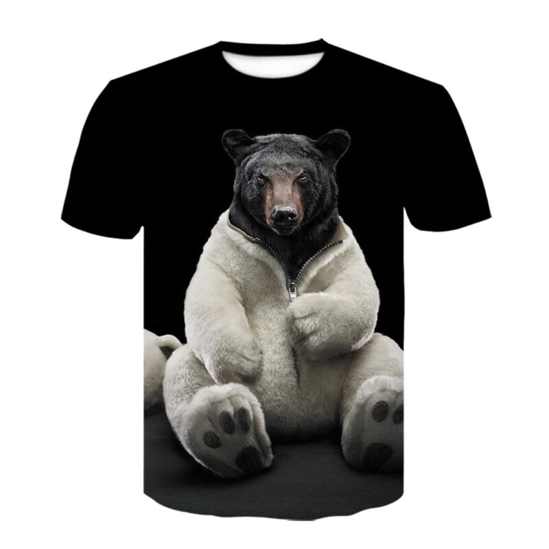 3D Muscle T Shirt Men Summer Short Sleeve Fitness Tee Cool Streetwear 3D Print Fake Muscle T-shirt