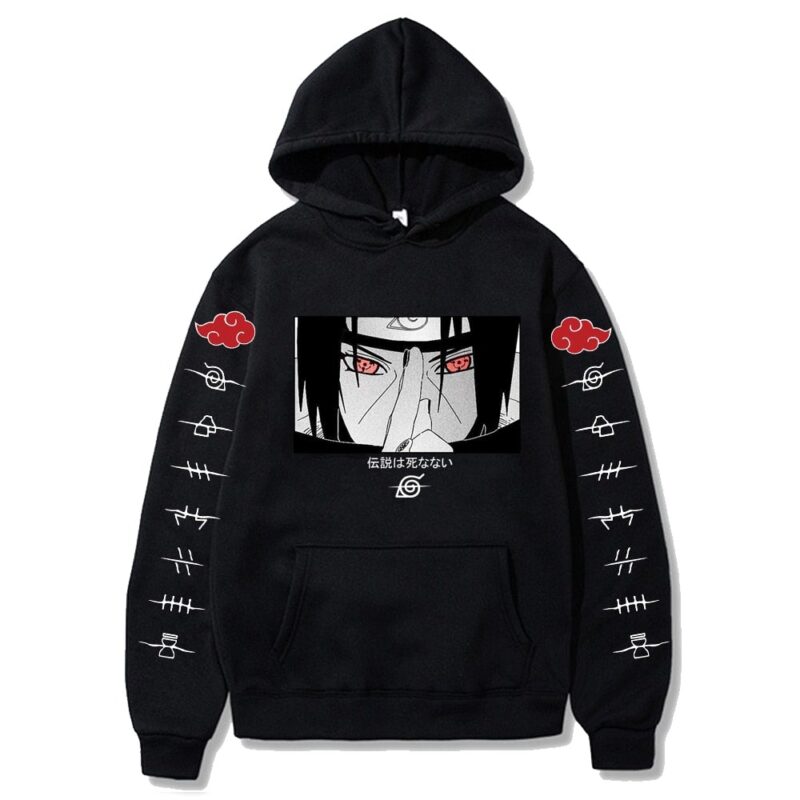 2021fashion naruto Hoodies Streetwear itachi pullover Sweatshirt Men Fashion autumn winter Hip Hop hoodie pullover