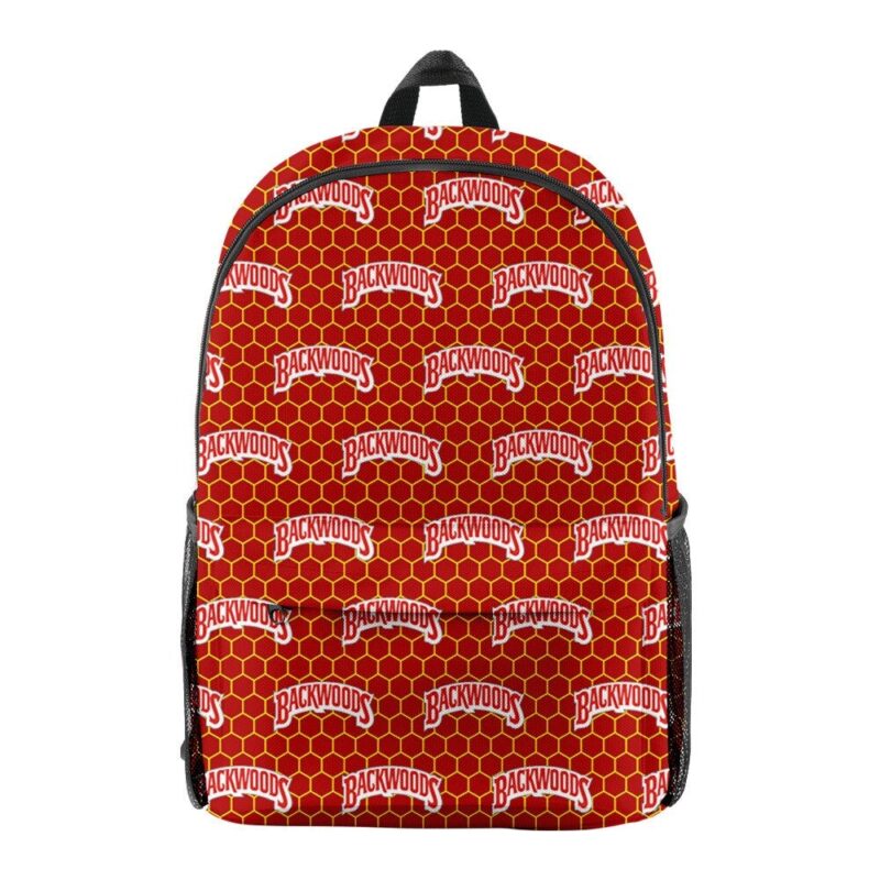 Backwoods Backpack School Bags 3D Printed Oxford Waterproof Sports Backpacks
