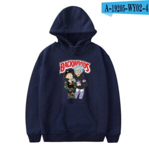 Backwoods Hoodie Honey Berry Printed Fashion Hoodies Casual Sweatshirt Plus Size Long Sleeve Jacket Coat
